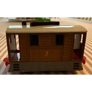 Vintage ERTL toy train #7 Toby Thomas and Friends Diecast Metal 1989